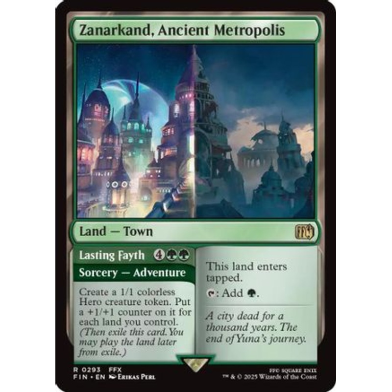 Zanarkand, Ancient Metropolis (FIN-293) – FINAL FANTASY [Rare] Near Mint