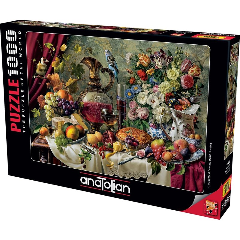 Anatolian – Dutch Still Life Jigsaw Puzzle (1000 Pieces)