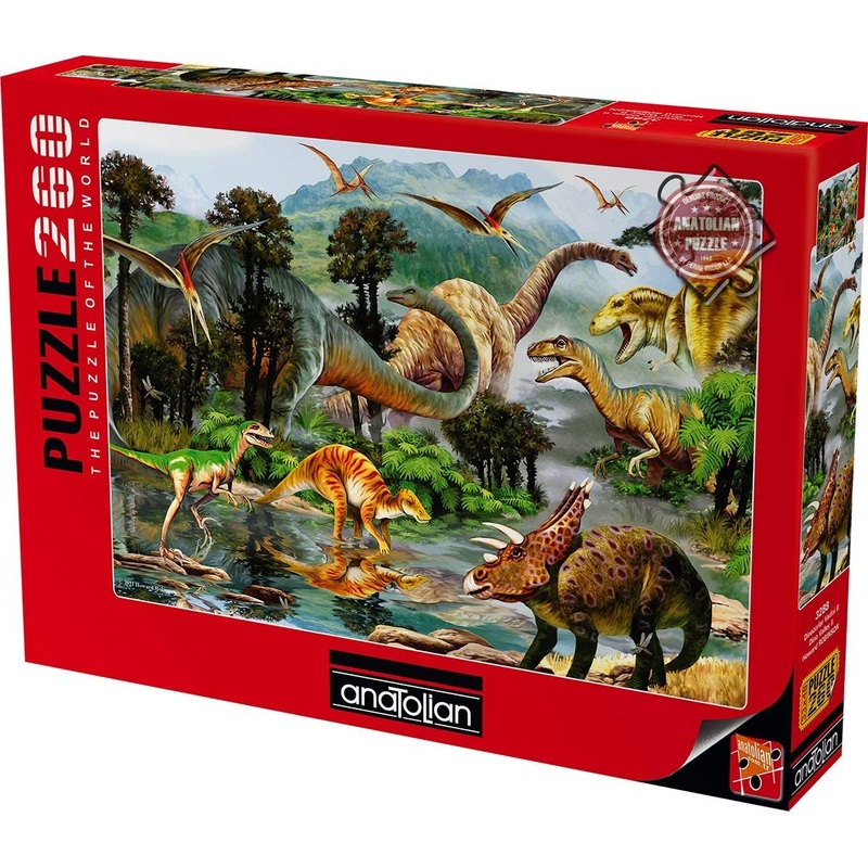 Anatolian – Dino Valley II Jigsaw Puzzle (260 Pieces)
