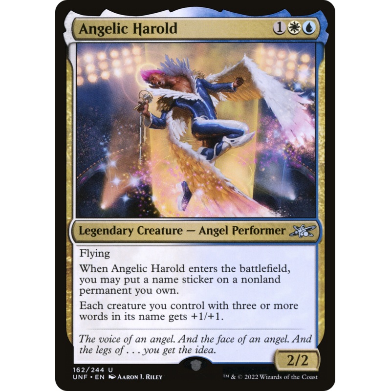 Angelic Harold (UNF-162) – Unfinity [Uncommon]