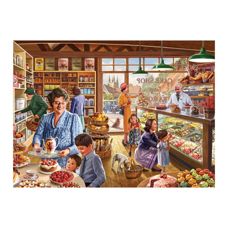 Ye Olde Cake Shoppe by Steve Crisp  1000 Piece Jigsaw Puzzle (Kidicraft)