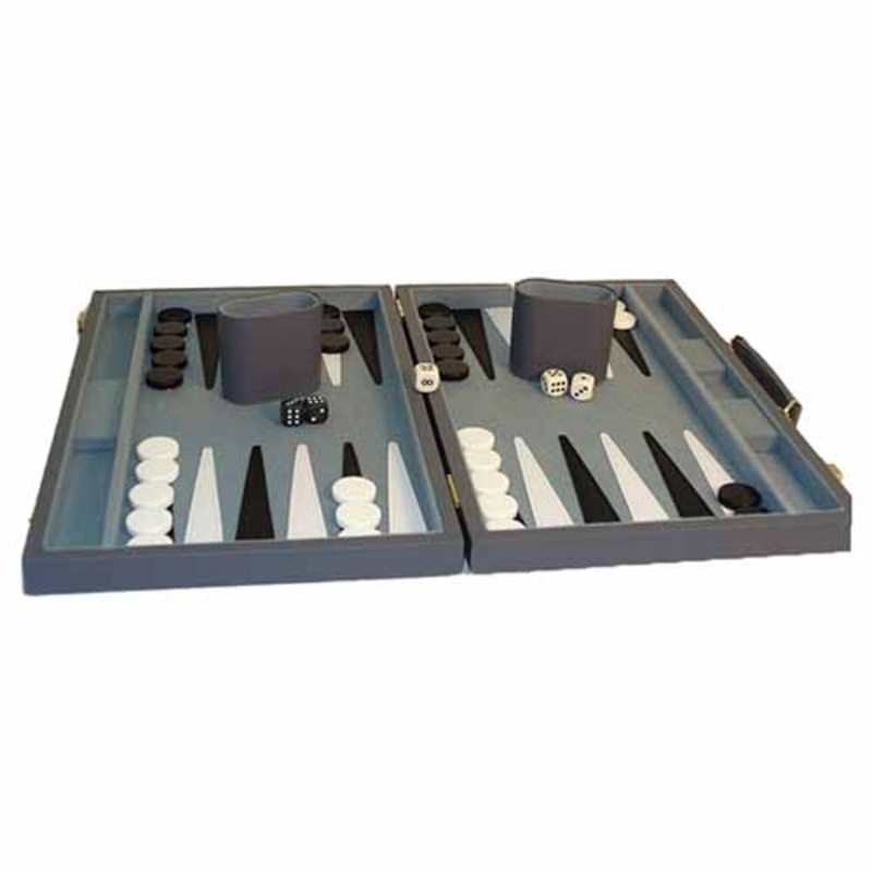 Backgammon: Gray Vinyl (15in) (Last Chance)