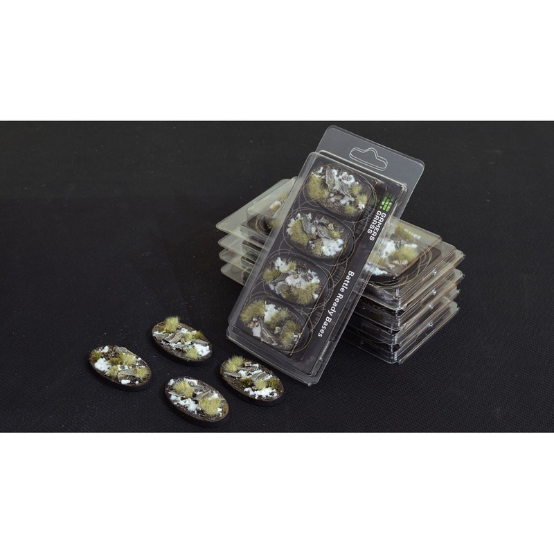 Battle Ready Bases: Winter – Oval 60mm (4)