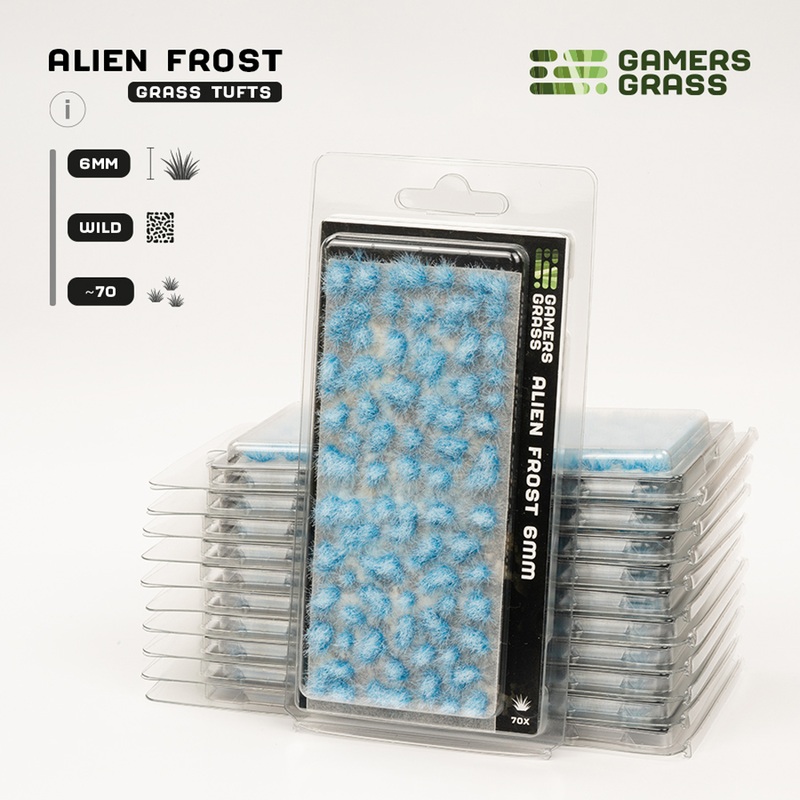 Gamers Grass Tufts: Alien Frost – 6mm