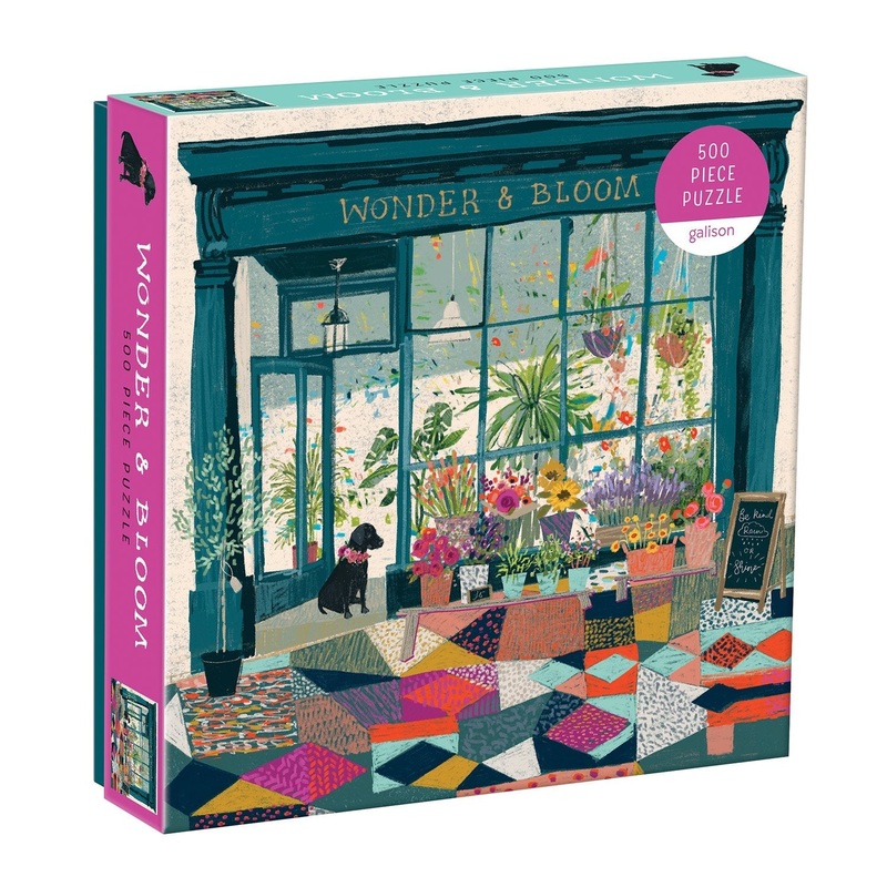 Wonder & Bloom 500 Piece Jigsaw Puzzle by Galison