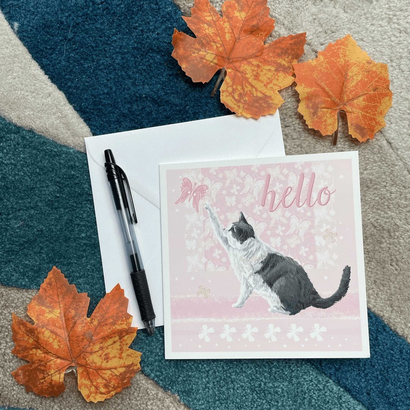 “Play with Me!” Greetings Card