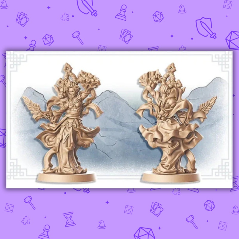 ZOMBICIDE WHITE DEATH CHANG’E AND HOU YI (KICKSTARTER EXCLUSIVE)