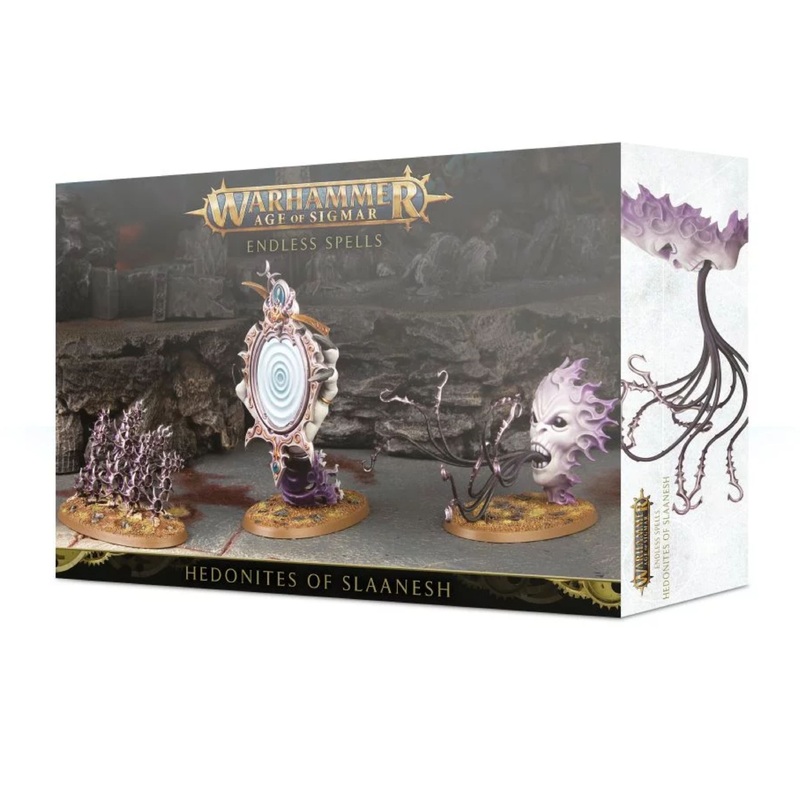 Age of Sigmar Endless Spells Hedonites of Slaanesh AoS Endless Spells Hedonites