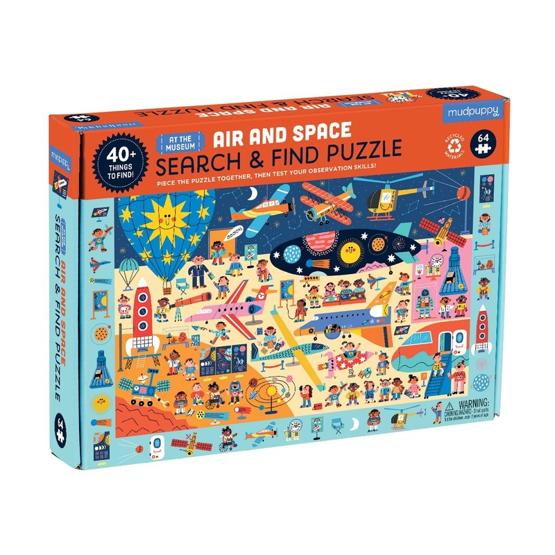 Air and Space Museum Search & Find Puzzle by Galison