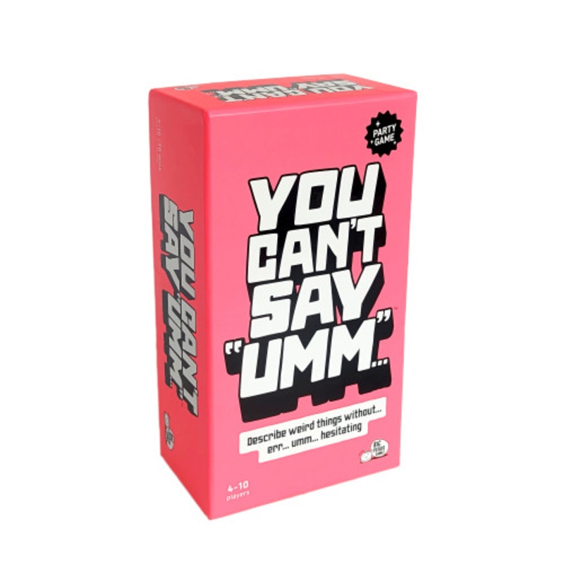 You Can’t Say Umm…