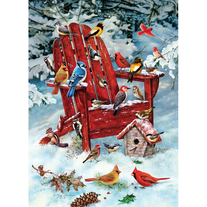 Adirondack Birds  1000 Piece Jigsaw Puzzle (Cobble Hill)