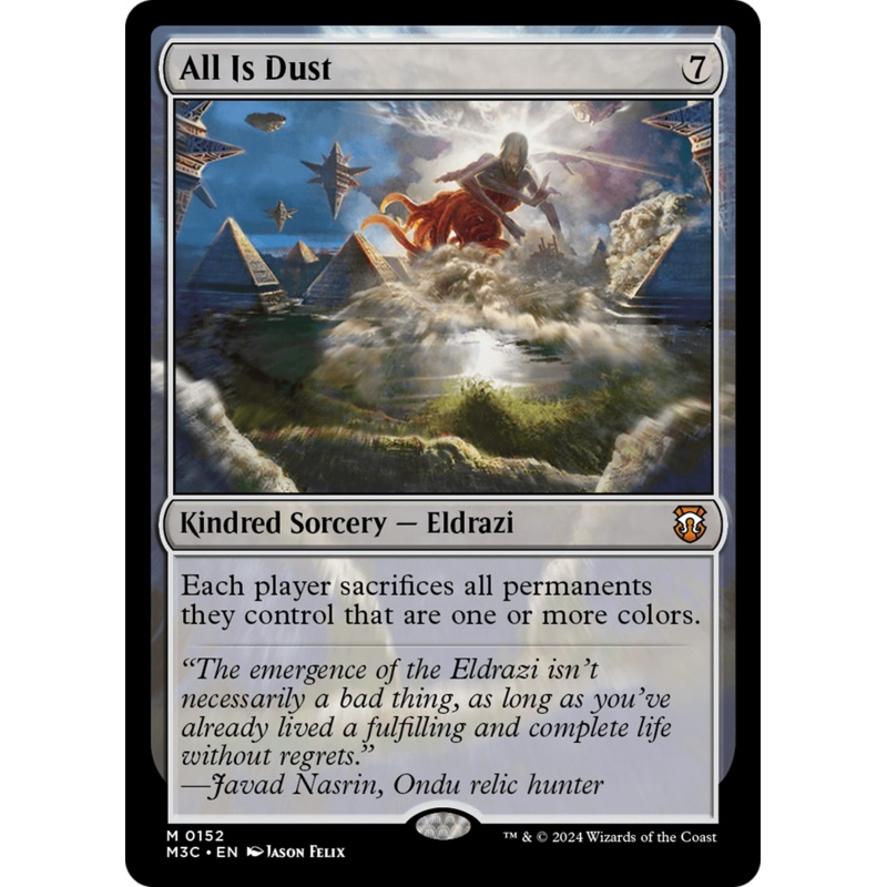 All Is Dust (M3C-152) – Modern Horizons 3 Commander [Mythic]