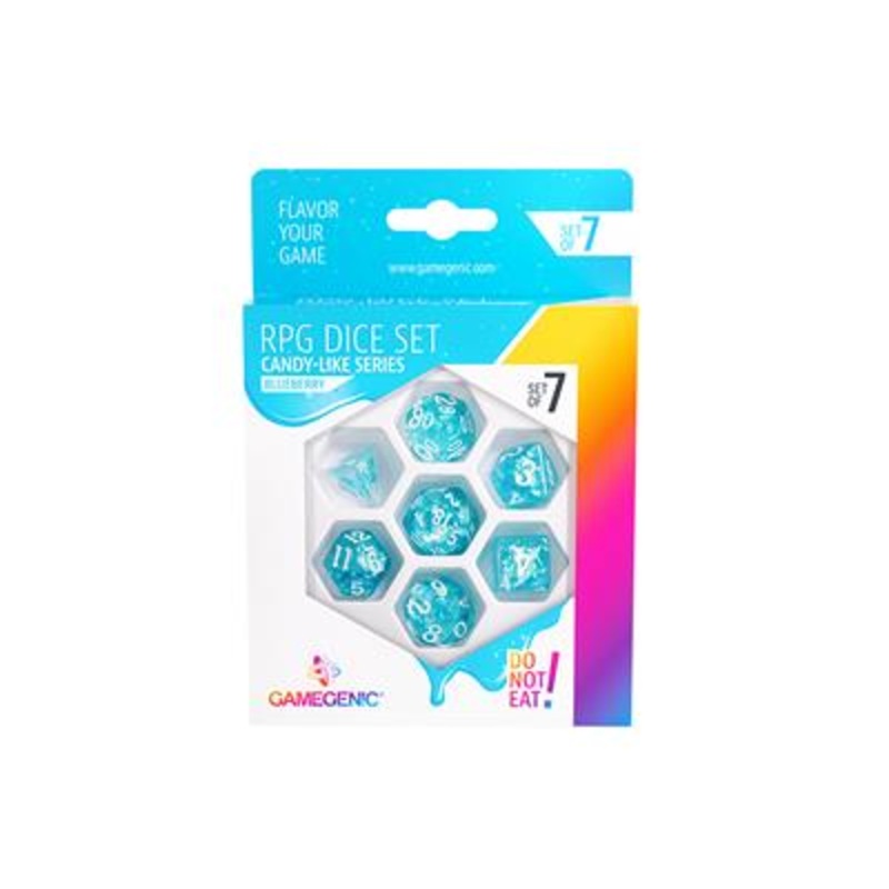 CANDY-LIKE SERIES – BLUEBERRY RPG DICE SET