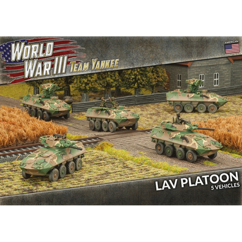 World War III: American – LAV Platoon (Plastic)