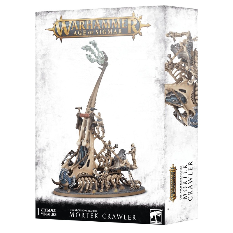Age of Sigmar Ossiarch Bonereapers Mortek Crawler AoS OB Mortek Crawler
