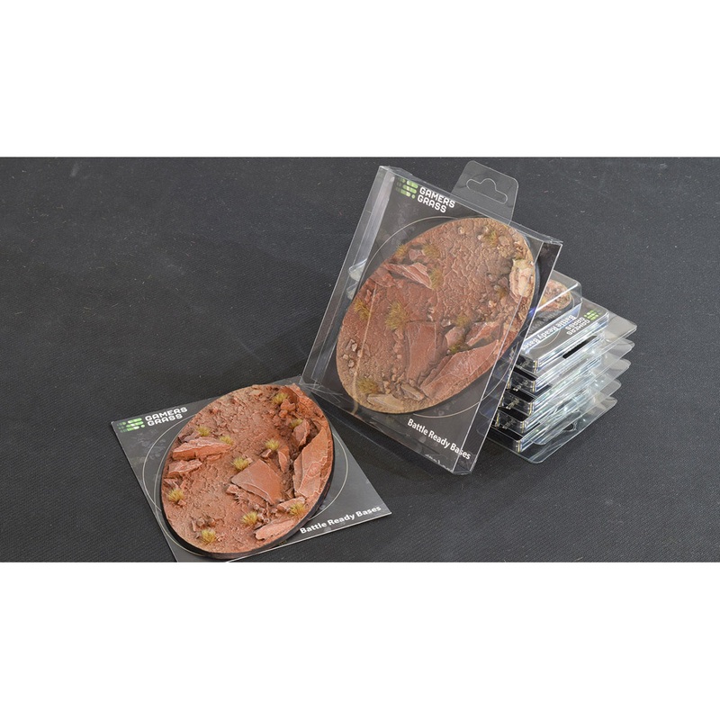 Battle Ready Bases: Badlands – Oval 170mm (1)