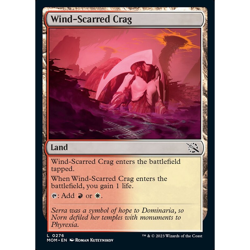 Wind-Scarred Crag (MOM-276) – March of the Machine [Common]