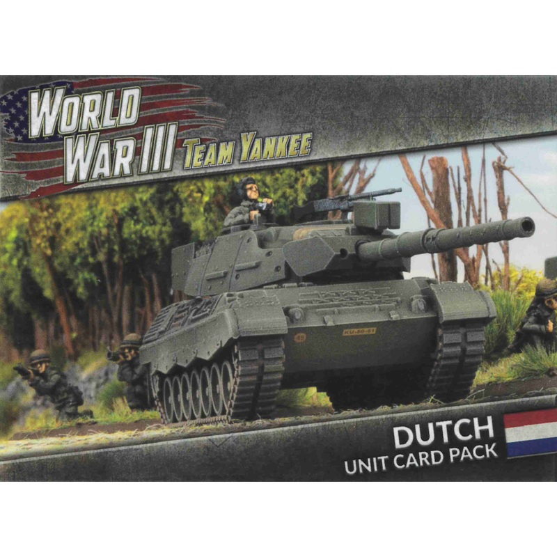 WWIII Team Yankee: Dutch – Unit Card Pack