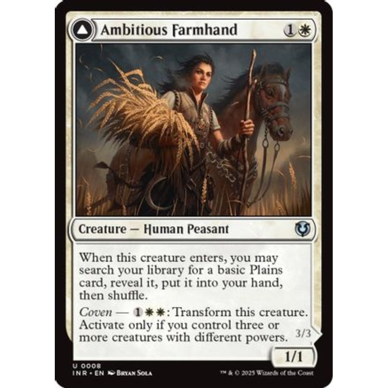 Ambitious Farmhand (INR-008) – Innistrad Remastered [Uncommon]