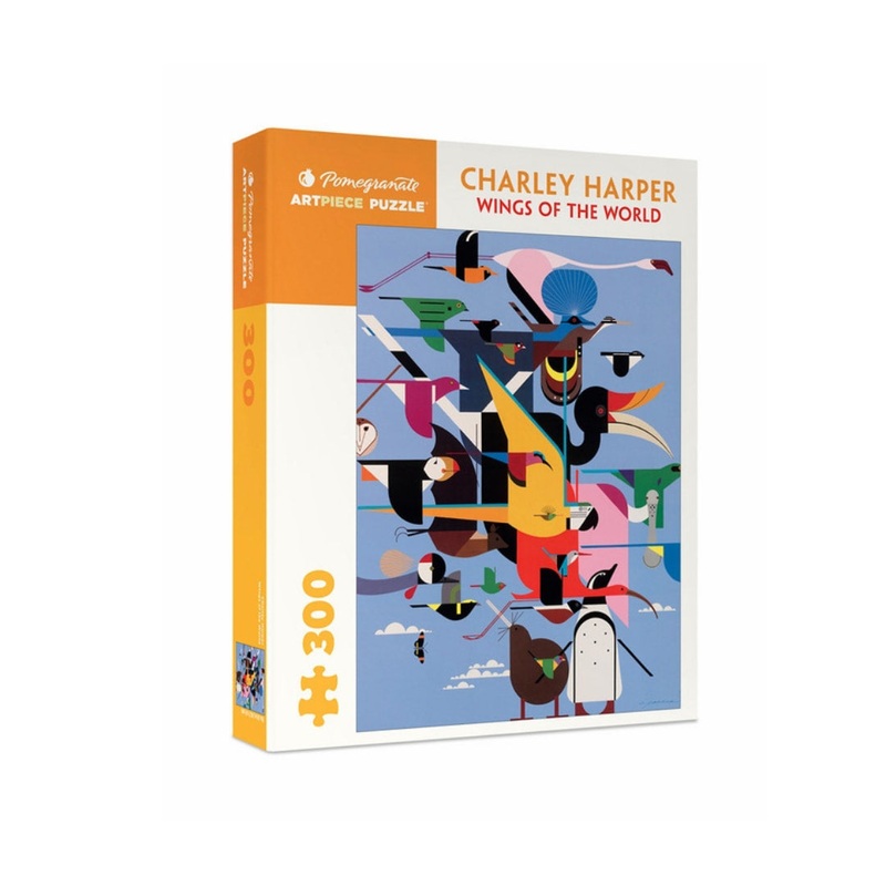 Wings of the World by Charley Harper 300 Piece Puzzle