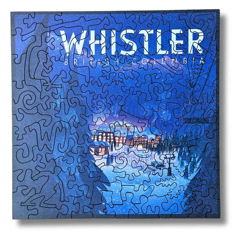 Whistler 100 Piece Wooden Mini Puzzle