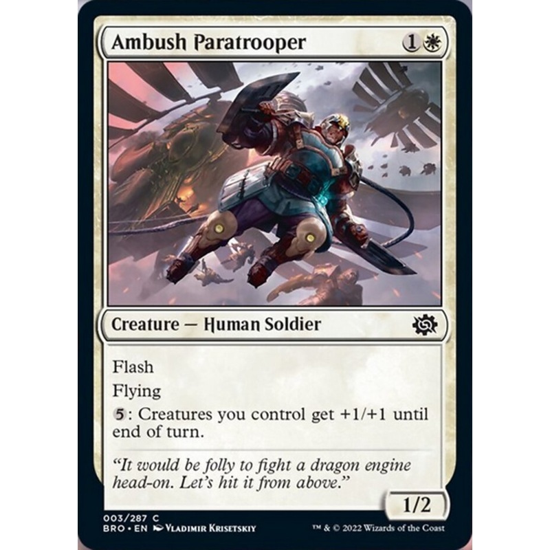 Ambush Paratrooper (BRO-003) – The Brothers’ War [Common]