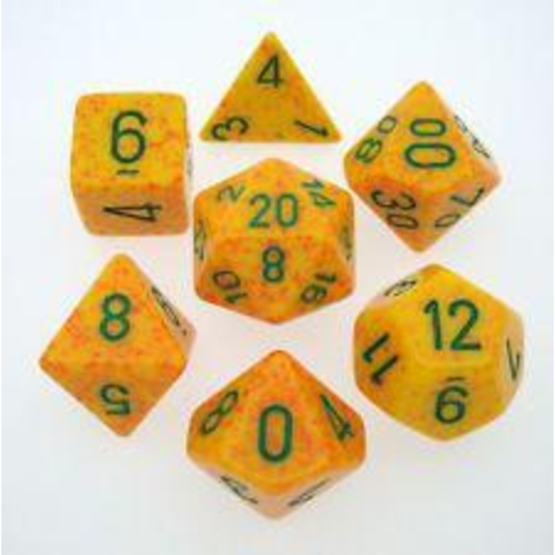 Speckled Lotus Dice Set (7)