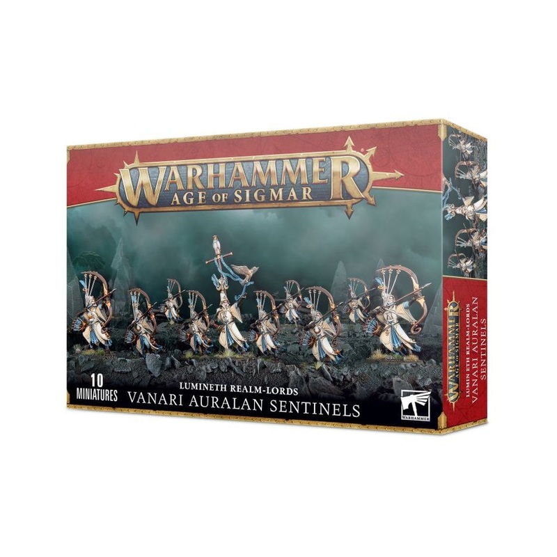 Age of Sigmar Lumineth Realm Lords: Vanari Auralan Sentinels AoS LRL Auralan Sentinels