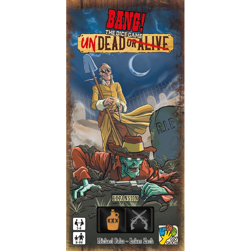 Bang! The Dice Game: Undead or Alive Expansion | Milsims Games