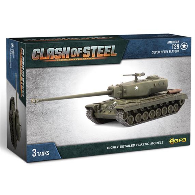 Clash of Steel: American – T29 Super-Heavy Platoon