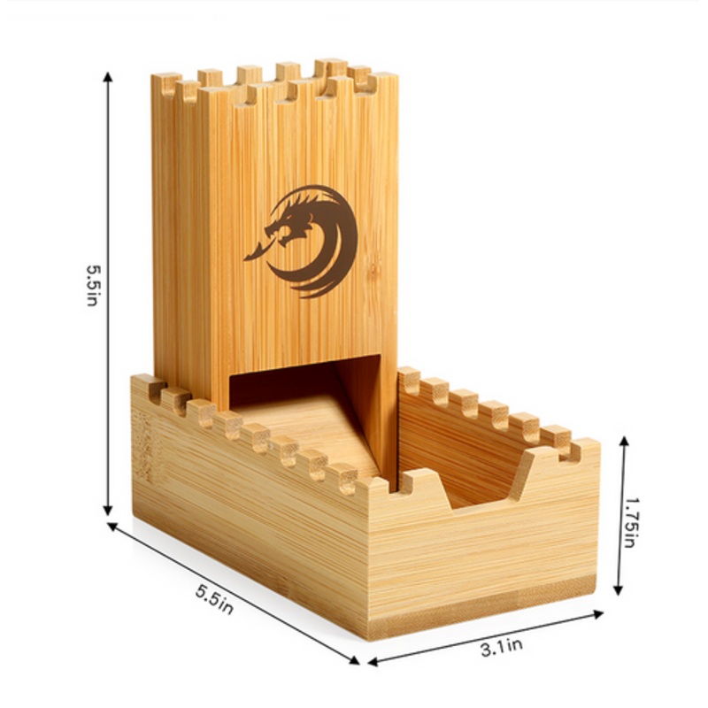 Wooden Dice Tower