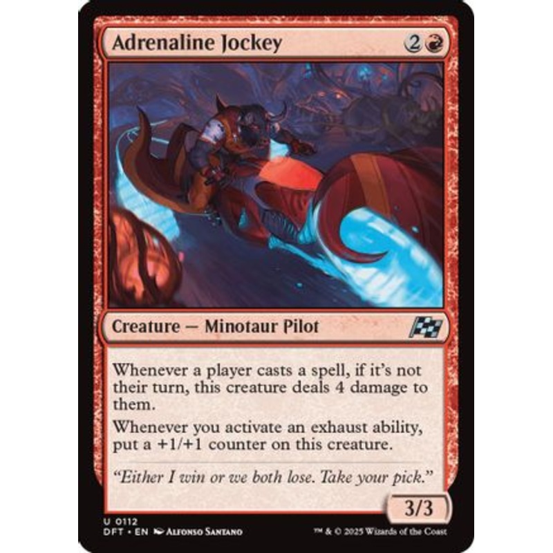 Adrenaline Jockey (DFT-112) – Aetherdrift [Uncommon]