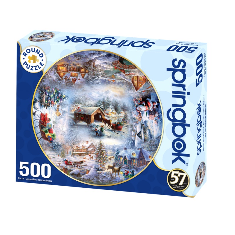 Winter Wonderland 500 Piece Jigsaw Puzzle by Springbok