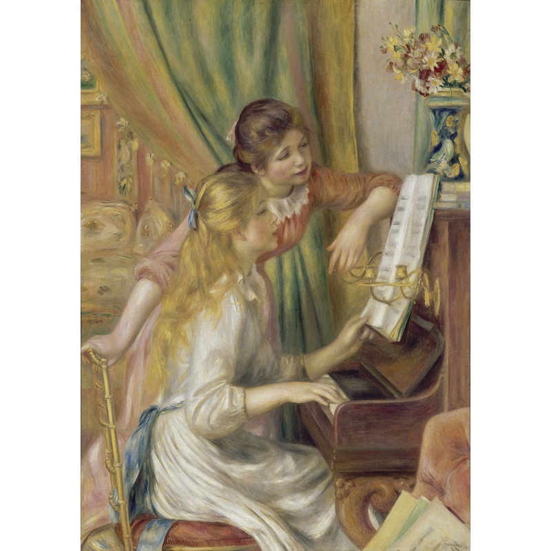 Young Girls at the Piano, 1892 by Auguste Renoir  1000 Piece Jigsaw Puzzle (Bluebird Puzzle)