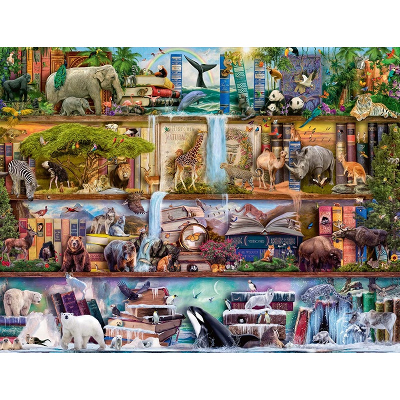 Amazing Animal Kingdom  2000 Piece Jigsaw Puzzle (Ravensburger)