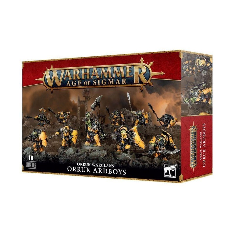 Age of Sigmar Orruk Warclans: Orruk Ardboyz AoS OWC Orruk Ardboyz