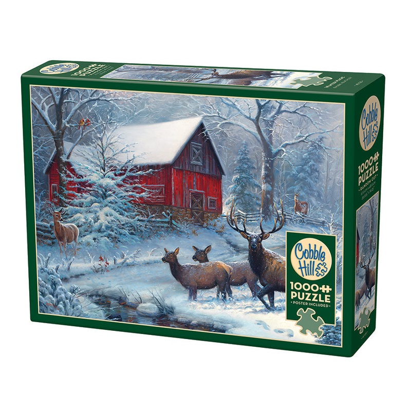 Winter Magic 1000 Piece Jigsaw Puzzle by Cobble Hill