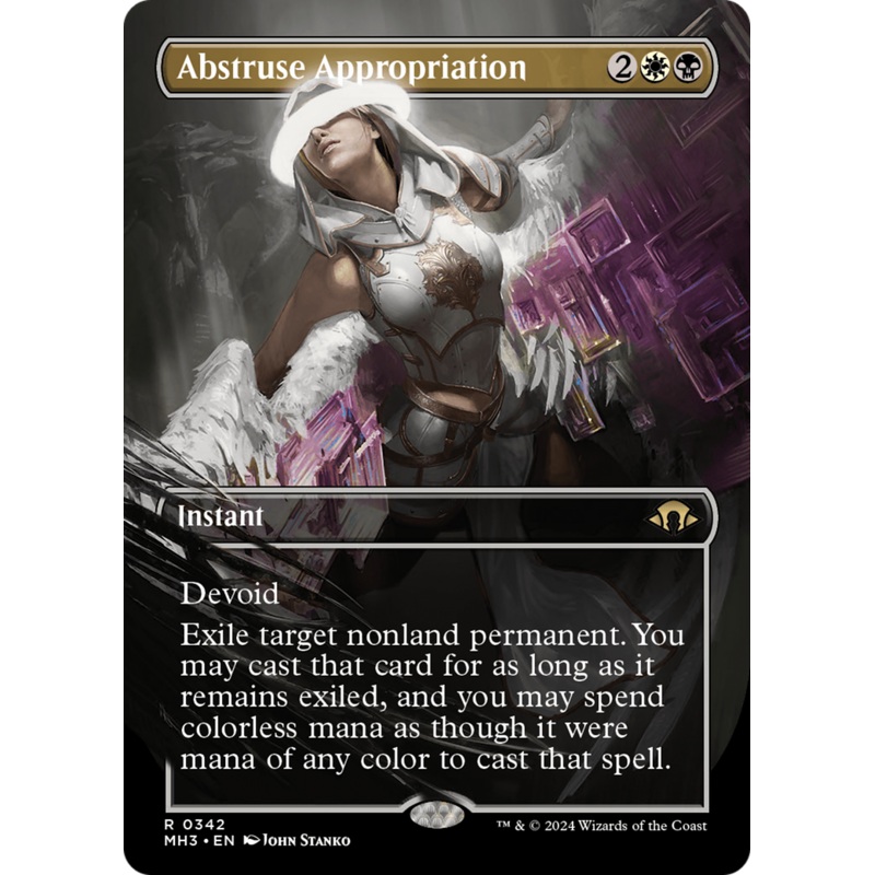 Abstruse Appropriation (MH3-342) – Modern Horizons 3 (Borderless) Foil [Rare]