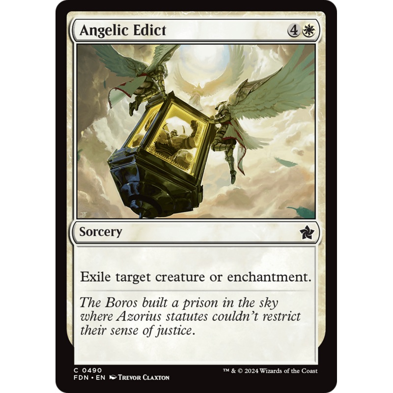 Angelic Edict (FDN-490) – Foundations [Common]