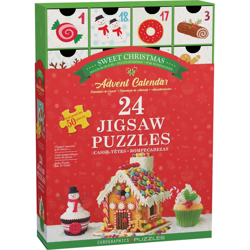 Advent Calendar  Sweet Christma  Piece Jigsaw Puzzle (Eurographics)