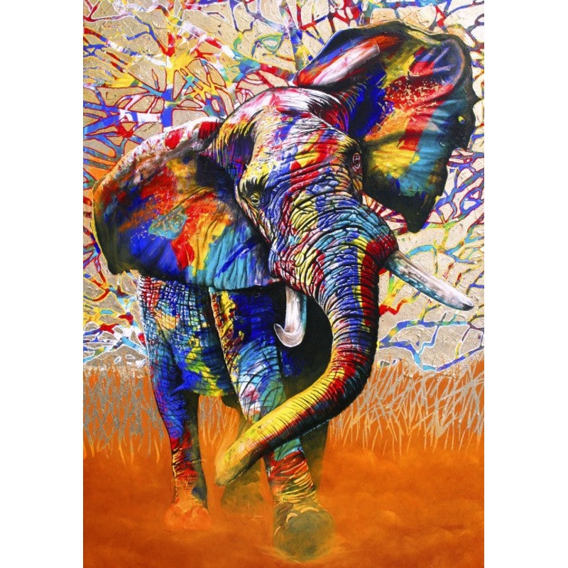 African Colours  1000 Piece Jigsaw Puzzle (Bluebird Puzzle)