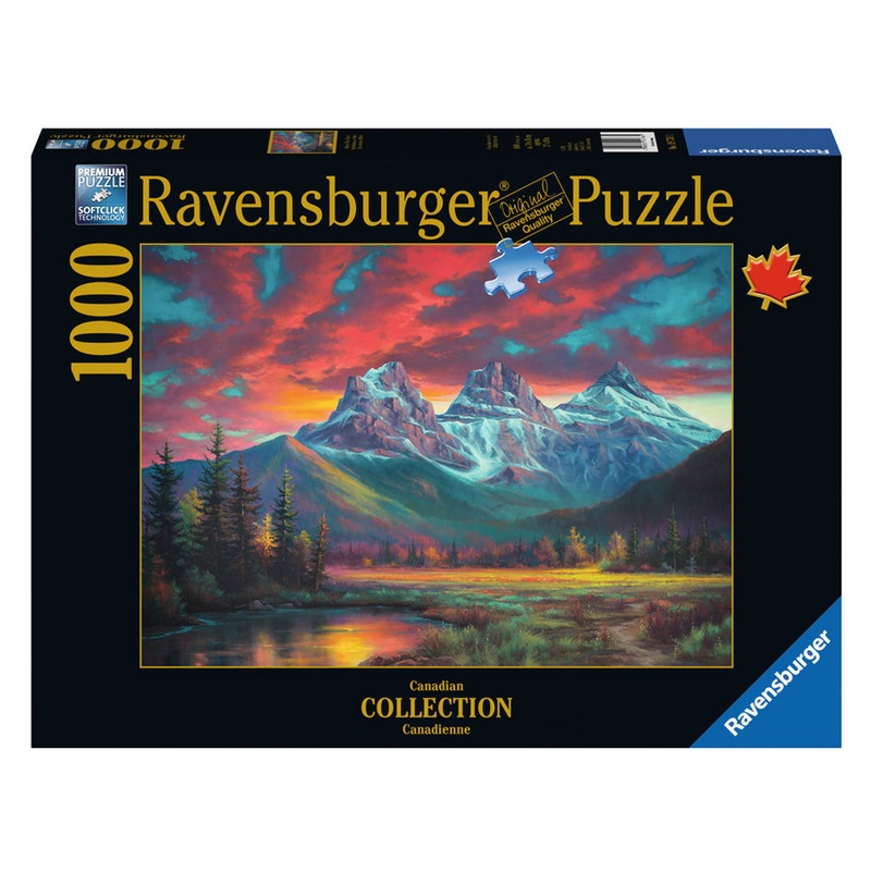 Alberta’s Three Sisters 1000 Piece Ravensburger Puzzle
