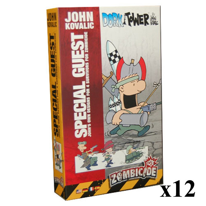 Zombicide: Survivor Set – Guest Artist John Kovalic CASE (12)