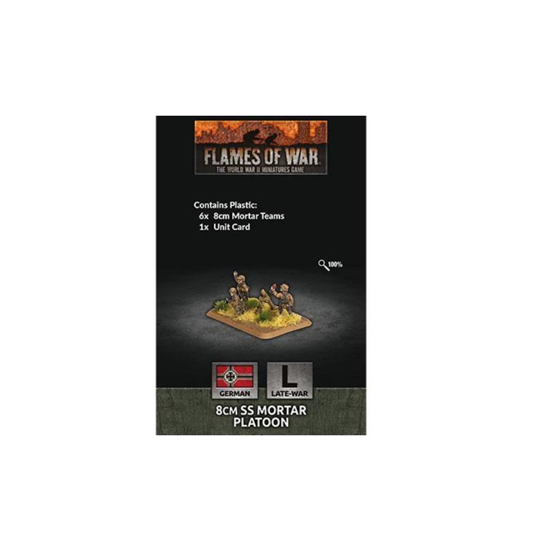 8cm SS Mortar Platoon (Plastic) GE798