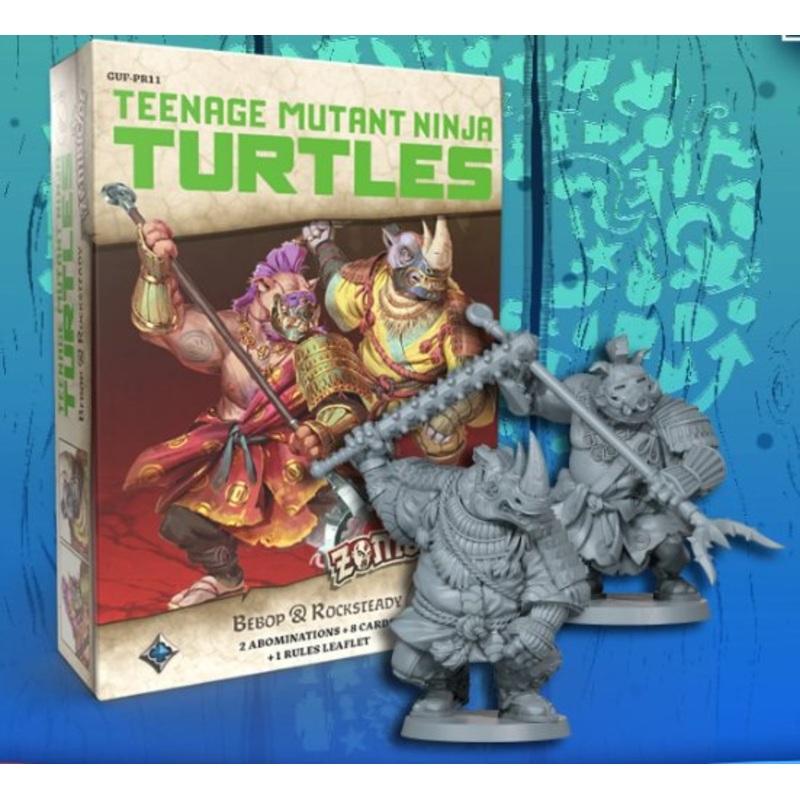 Zombicide White Death – Bebop and Rocksteady Promo Pack