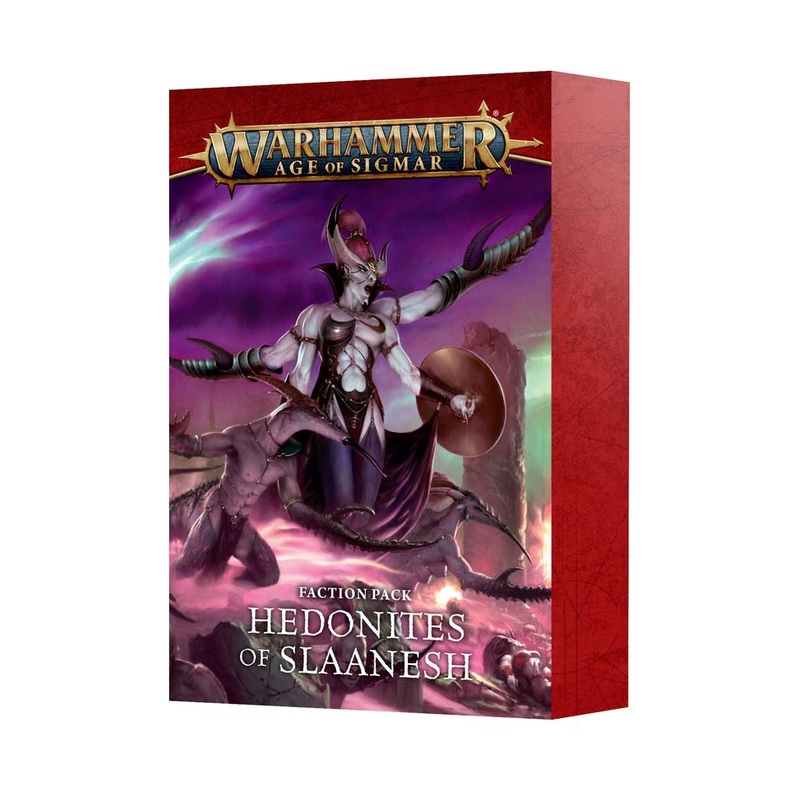 Age of Sigmar 4th Edition – Hedonites of Slaanesh: Faction Pack AoS HSL FP 4E