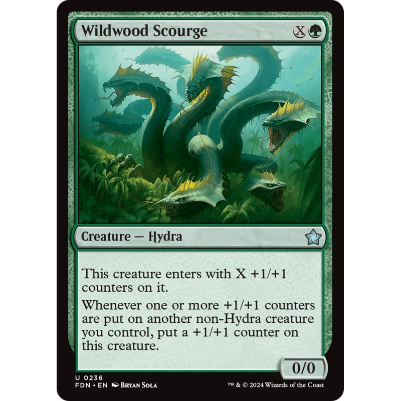 Wildwood Scourge (FDN-236) – Foundations [Uncommon]