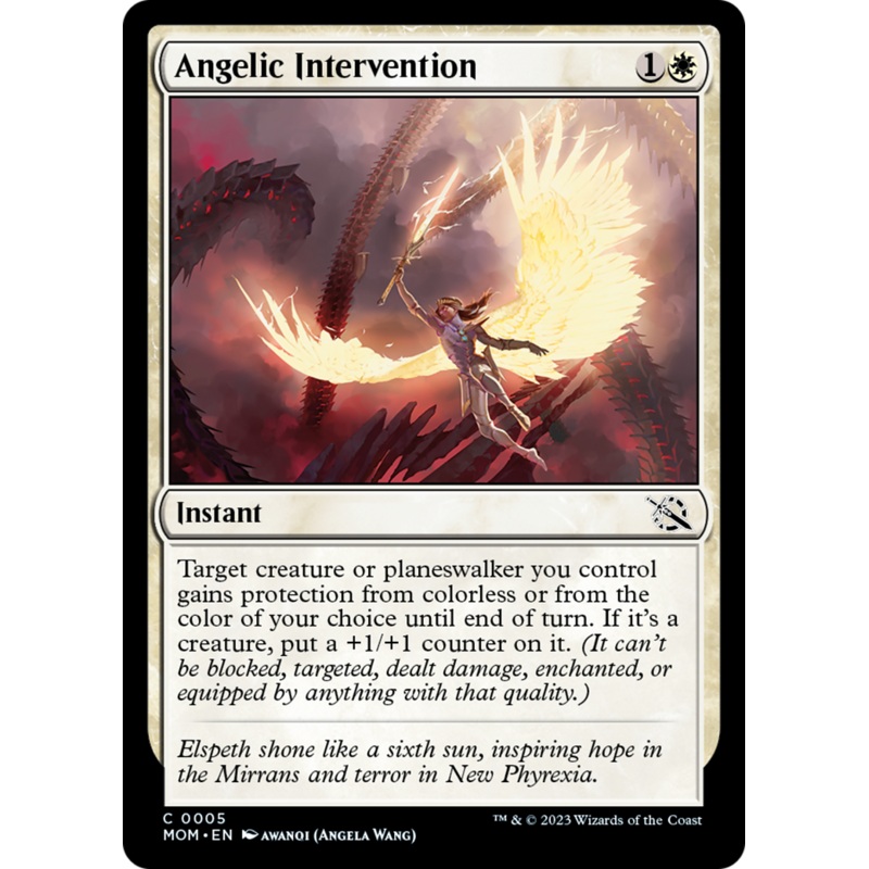 Angelic Intervention (MOM-005) – March of the Machine [Common]