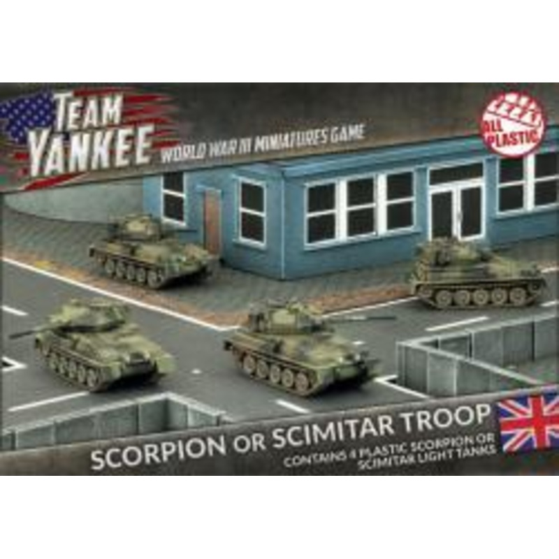World War III: British: Scorpion/Scimitar Platoon