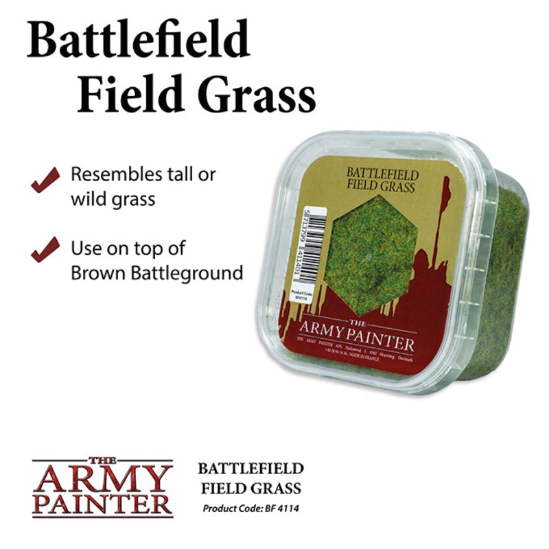 Army Painter Basing: Battlefield Field Grass Basing Field Grass